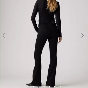 NWOT Levi’s 726 Flares Black High Rise Jeans